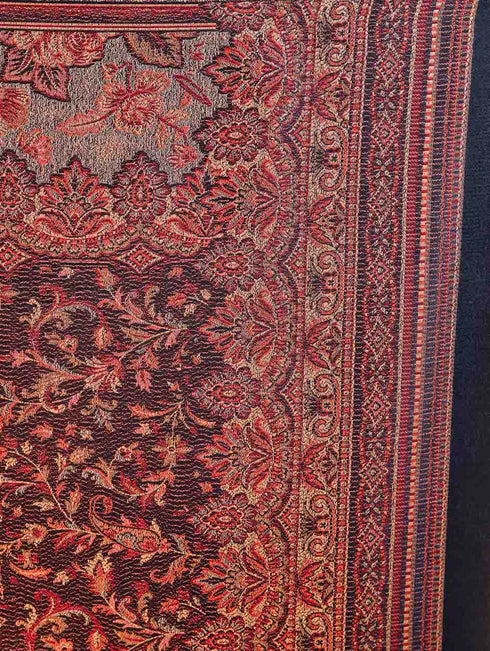 Women's Jamawar Wool Shawl